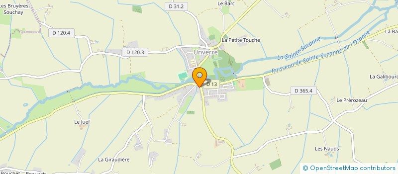 localisation de l'entreprise TRANSPORTS LESIEUR à UNVERRE
