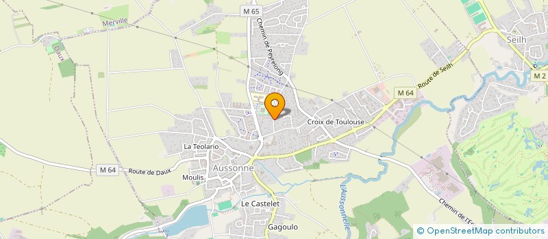 localisation de l'entreprise TRANSPORTS LISLE à AUSSONNE