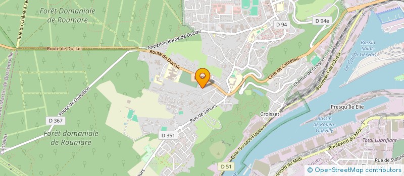 localisation de l'entreprise TRANSPORTS LOCATION CANTILIENNE  CANTELEU