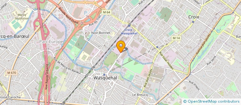 localisation de l'entreprise TRANSPORTS LOCATION CONVOYAGES à WASQUEHAL