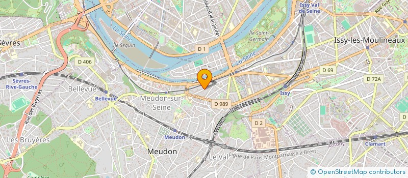 localisation de l'entreprise TRANSPORTS LOCATIONS AUTOCARS à ISSY-LES-MOULINEAUX