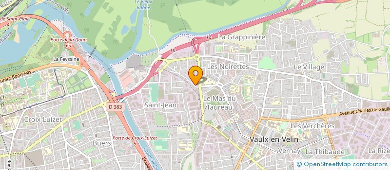 localisation de l'entreprise TRANSPORTS LOCATIONS DEMENAGEMENTS à VAULX-EN-VELIN
