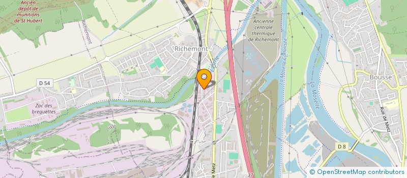 localisation de l'entreprise TRANSPORTS LOCATIONS EUROPEENS  RICHEMONT