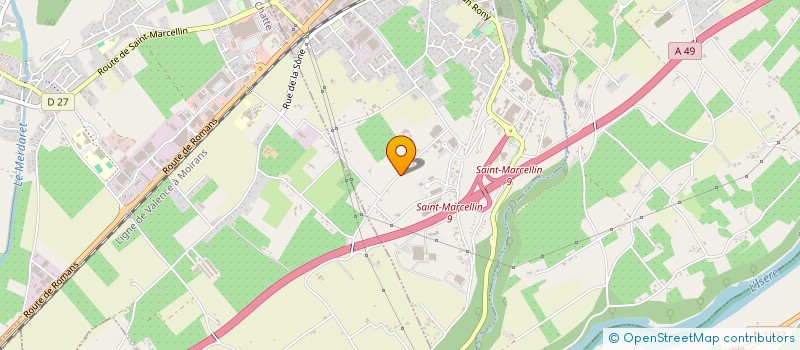 localisation de l'entreprise TRANSPORTS LOCATIONS SERVICES ROUX  CHATTE