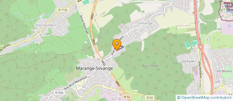 localisation de l'entreprise TRANSPORTS LOGISTIQUE FLOREAN  MARANGE-SILVANGE