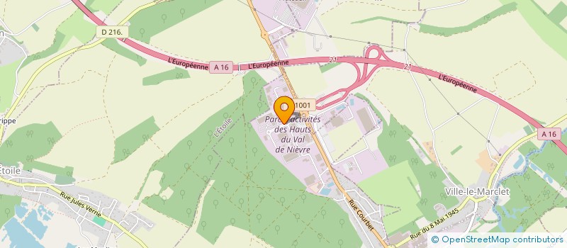 localisation de l'entreprise TRANSPORTS LOGISTIQUE LELEU à FLIXECOURT