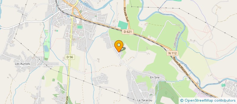 localisation de l'entreprise TRANSPORTS LOGISTIQUES  LABRUGUIERE