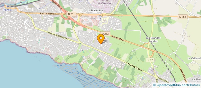 localisation de l'entreprise TRANSPORTS LOISEL OCEAN  PORNIC