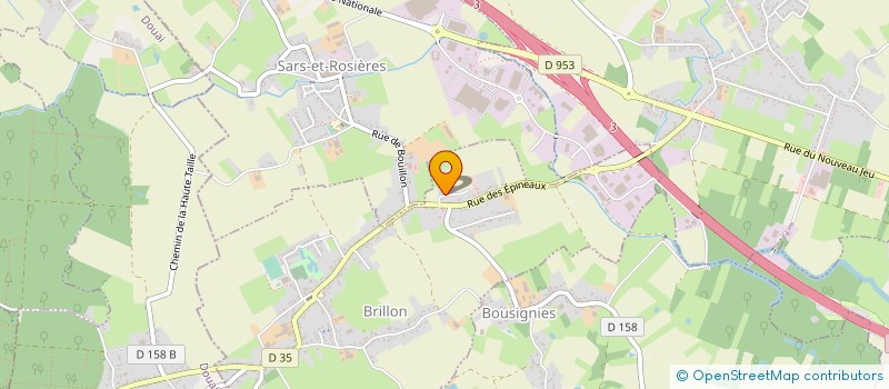 localisation de l'entreprise TRANSPORTS LOMBARD à BRILLON