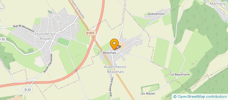 localisation de l'entreprise TRANSPORTS LOMENEDE  AUBERMESNIL-BEAUMAIS