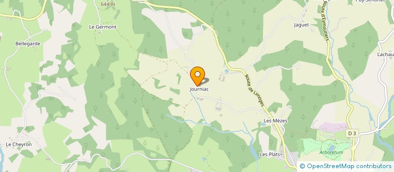 localisation de l'entreprise TRANSPORTS LONCHAM SARL  CHAMBERET