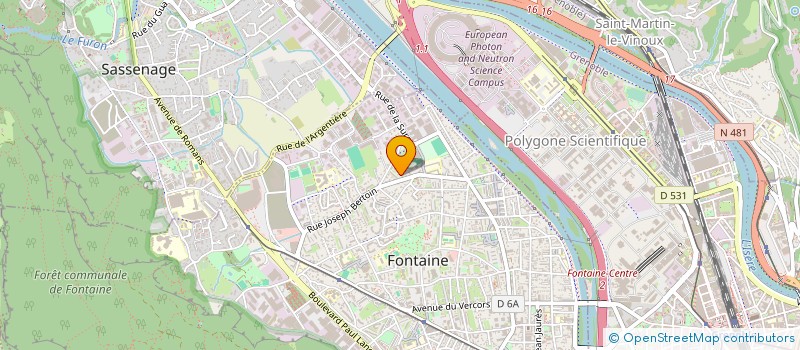 localisation de l'entreprise TRANSPORTS LOULELIS à FONTAINE
