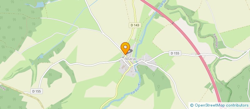localisation de l'entreprise TRANSPORTS LOUVET à MARAC