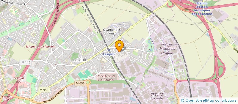 localisation de l'entreprise TRANSPORTS M.D.S à LESQUIN