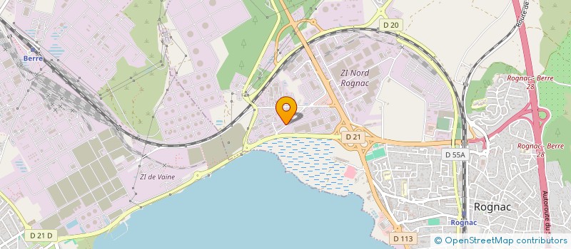 localisation de l'entreprise TRANSPORTS MAES FRANCE  ROGNAC