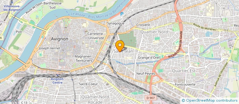 localisation de l'entreprise TRANSPORTS MAGDELEINE LOUIS SARL à AVIGNON