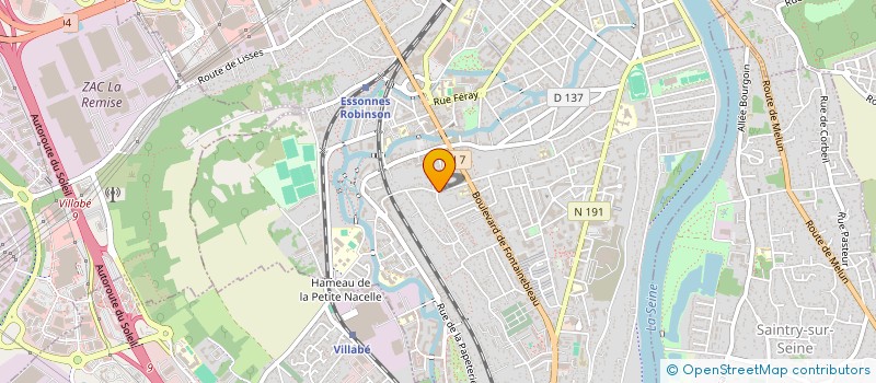 localisation de l'entreprise TRANSPORTS MAHI à CORBEIL-ESSONNES