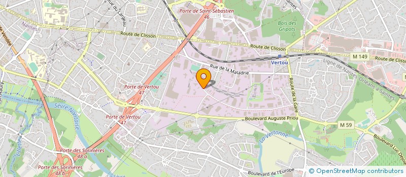 localisation de l'entreprise TRANSPORTS MAILLARD à MAISDON-SUR-SEVRE