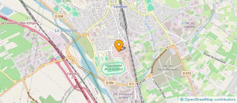 localisation de l'entreprise TRANSPORTS MAINGOT à CAVAILLON