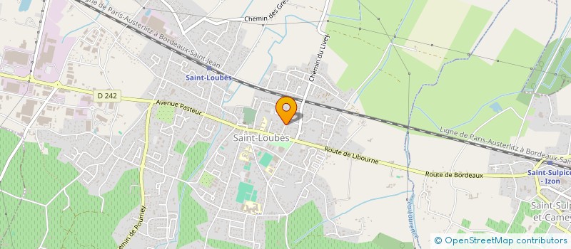 localisation de l'entreprise TRANSPORTS MALDONADO EURL  SAINT-LOUBES