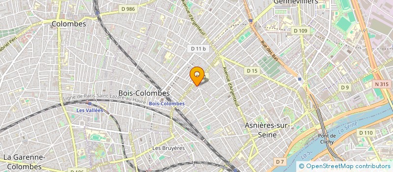 localisation de l'entreprise TRANSPORTS MANI à ASNIERES-SUR-SEINE