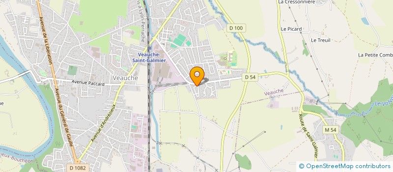 localisation de l'entreprise TRANSPORTS MANTIONE à VEAUCHE