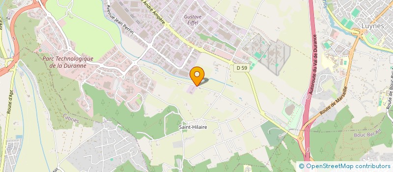 localisation de l'entreprise TRANSPORTS MANUEL CARVAS à AIX-EN-PROVENCE