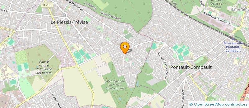 localisation de l'entreprise TRANSPORTS MANUTENTION LOCATION SERVICE à LE PLESSIS-TREVISE