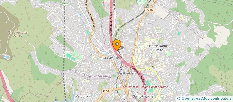 localisation de l'entreprise TRANSPORTS MANZO à MARSEILLE