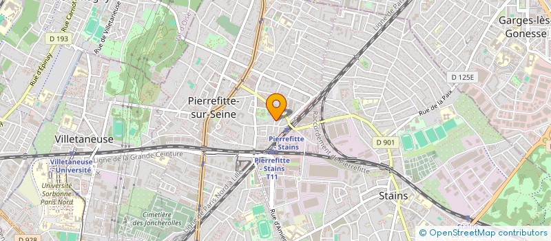 localisation de l'entreprise TRANSPORTS MARCHANDISES ANDREJIC à PIERREFITTE-SUR-SEINE