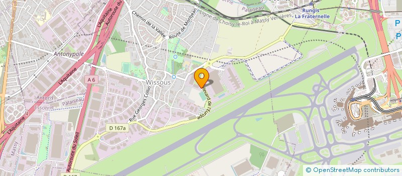localisation de l'entreprise TRANSPORTS MAREE à WISSOUS
