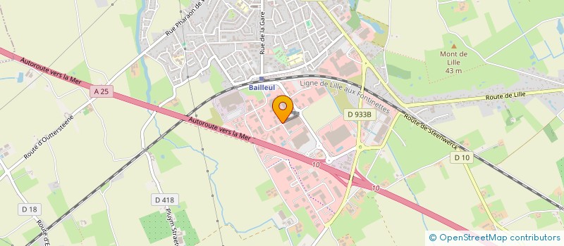 localisation de l'entreprise TRANSPORTS MARISSAEL à BAILLEUL