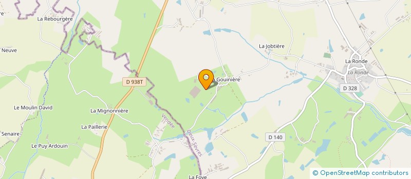 localisation de l'entreprise TRANSPORTS MAROLLEAU à LA FORET-SUR-SEVRE