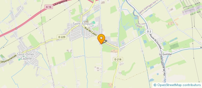 localisation de l'entreprise TRANSPORTS MATERIAUX REGIONNAUX (TMR)  SAINT-FOLQUIN