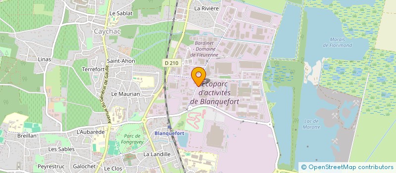 localisation de l'entreprise TRANSPORTS MATERIELS LOCATIONS à BLANQUEFORT