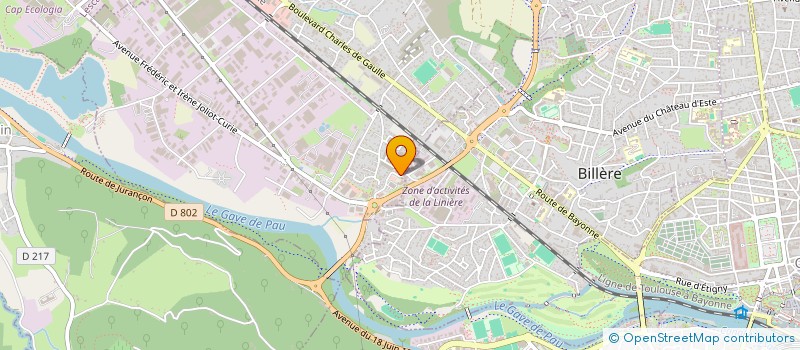 localisation de l'entreprise TRANSPORTS MATHIEU à LONS