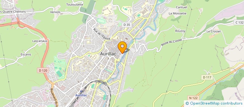 localisation de l'entreprise TRANSPORTS MAUBERGER à YTRAC