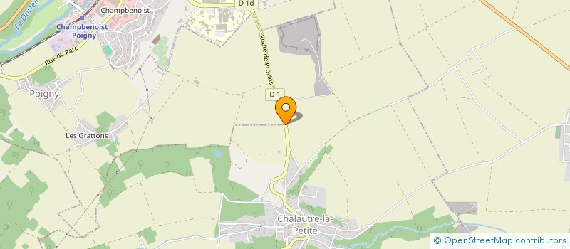 localisation de l'entreprise TRANSPORTS MAUROUX à CHALAUTRE-LA-PETITE