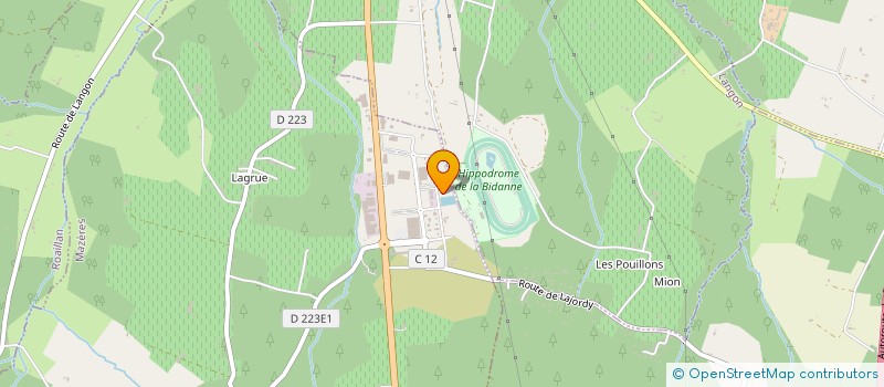 localisation de l'entreprise TRANSPORTS MAZZARIOL à MAZERES