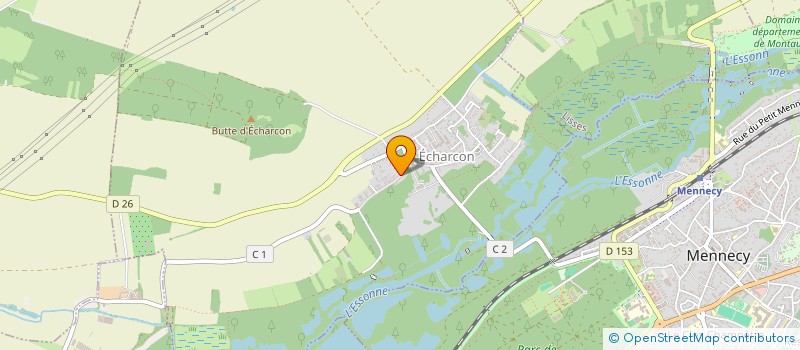 localisation de l'entreprise TRANSPORTS MEEUS FRANCE  ECHARCON