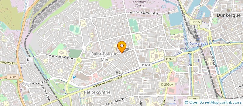 localisation de l'entreprise TRANSPORTS MESSAGERIES INTERNATIONAUX à DUNKERQUE