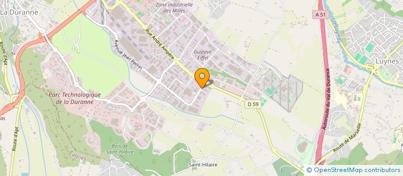 localisation de l'entreprise TRANSPORTS MILLO-TRUCY à AIX-EN-PROVENCE