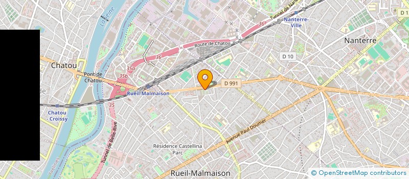 localisation de l'entreprise TRANSPORTS MILS à RUEIL-MALMAISON