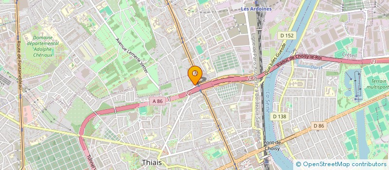 localisation de l'entreprise TRANSPORTS MIN à THIAIS