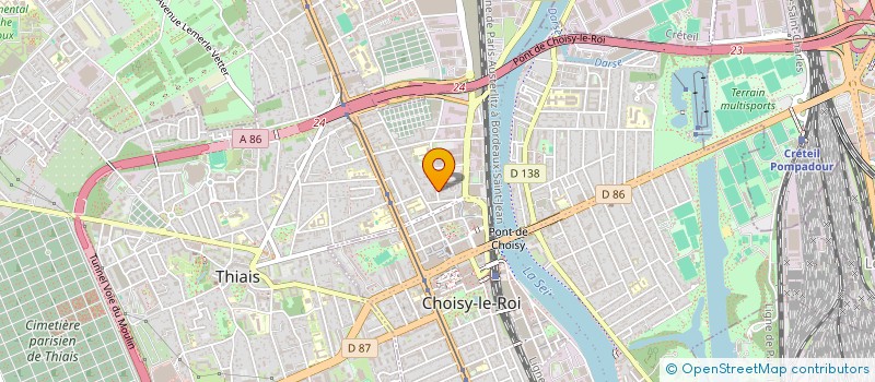 localisation de l'entreprise TRANSPORTS MOM  CHOISY-LE-ROI