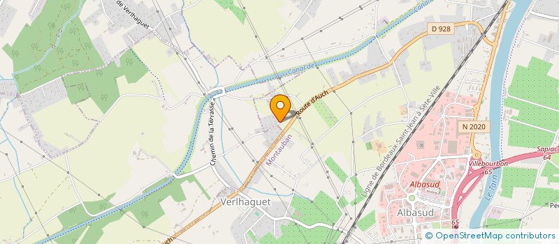 localisation de l'entreprise TRANSPORTS MORATTO  MONTAUBAN