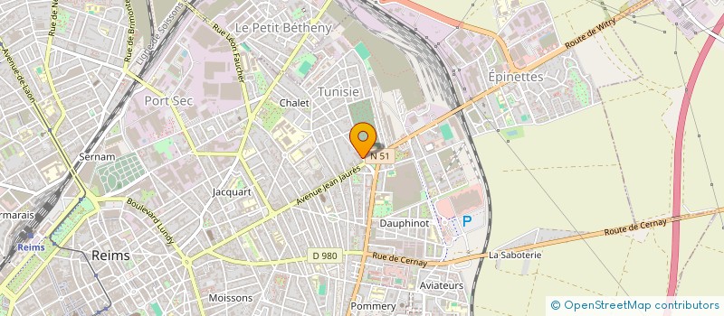 localisation de l'entreprise TRANSPORTS MOREAUX à SAINT-MASMES