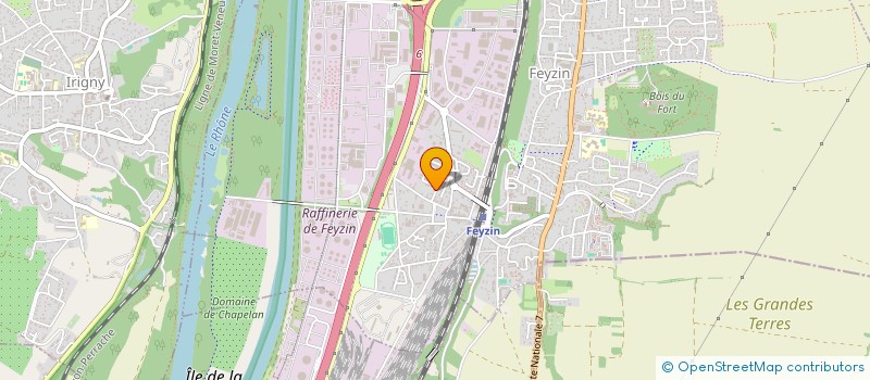 localisation de l'entreprise TRANSPORTS MORENO JEAN  FEYZIN