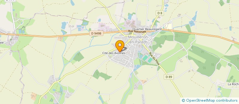 localisation de l'entreprise TRANSPORTS MOUILLERONNAIS à MOUILLERON-SAINT-GERMAIN