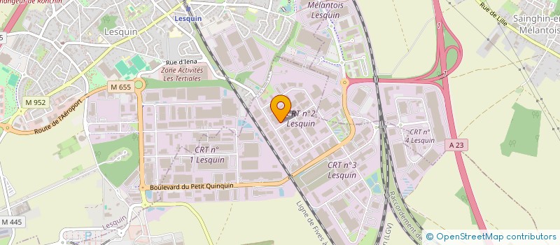 localisation de l'entreprise TRANSPORTS MTE à MARCQ-EN-BARŒUL